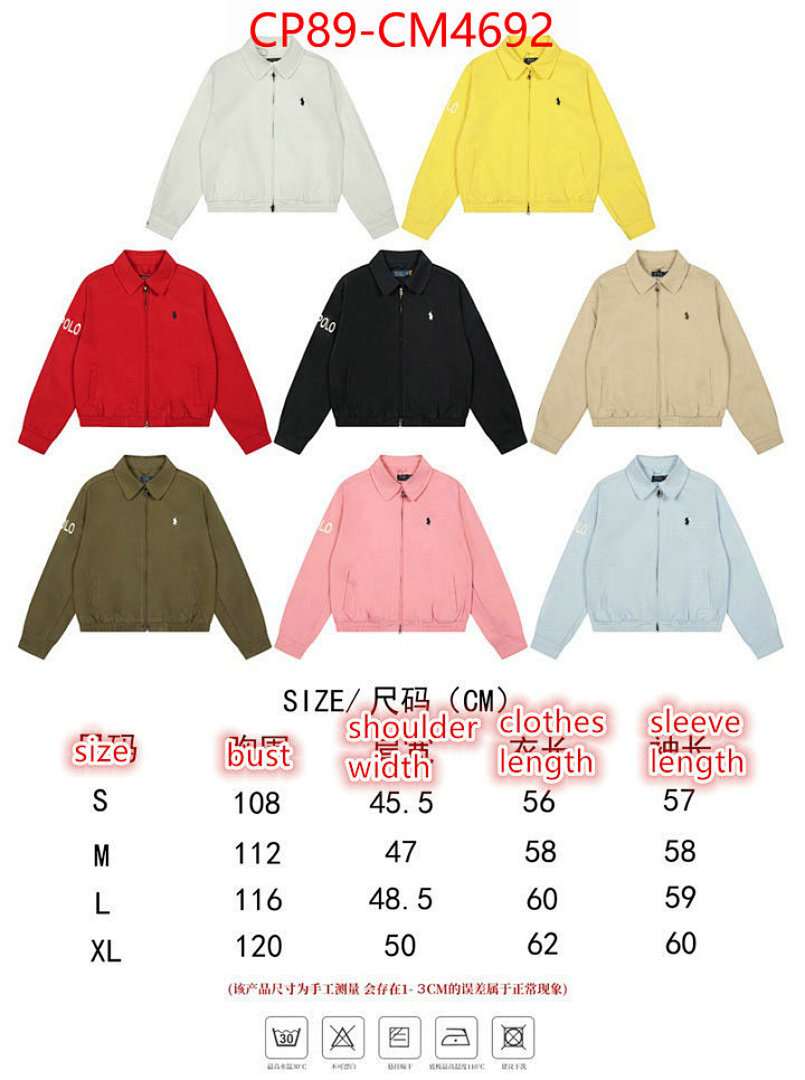 Clothing-Ralph Lauren ID: CM4692 $: 89USD