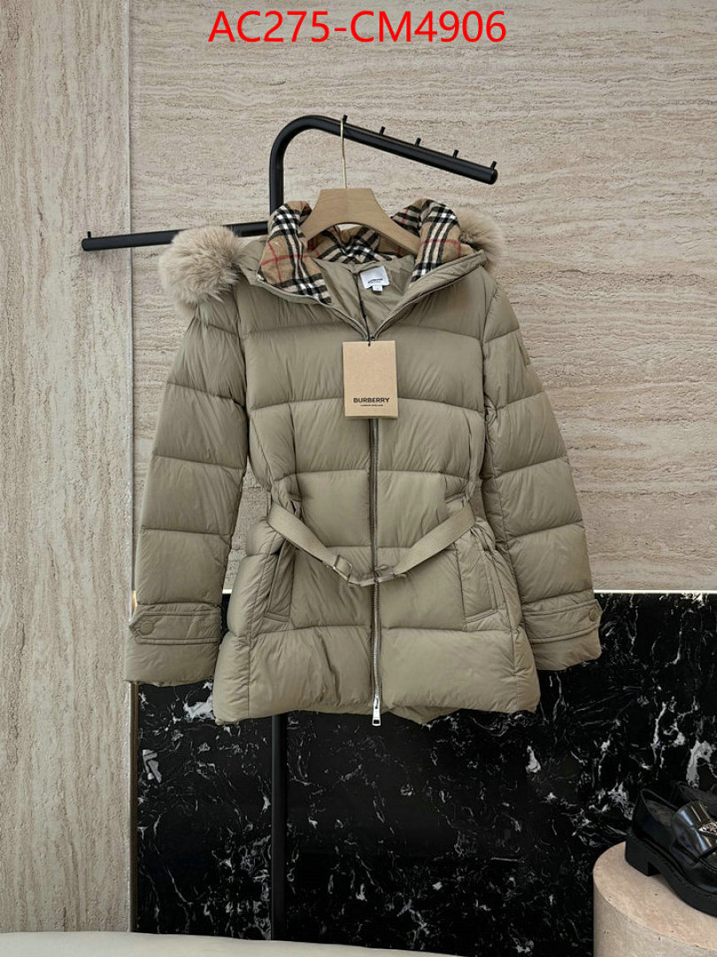 Down jacket Women-Burberry ID: CM4906 $: 275USD