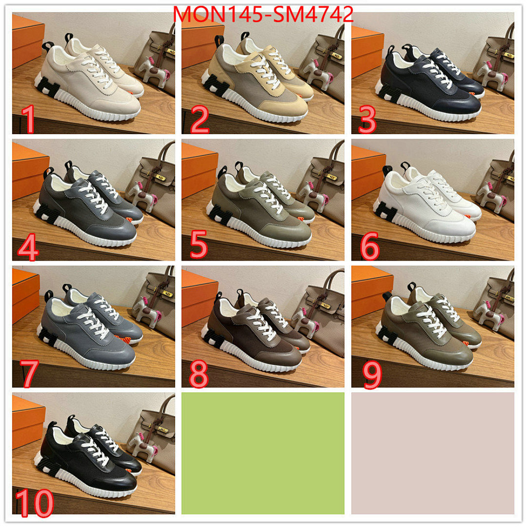 Men Shoes-Hermes ID: SM4742 $: 145USD