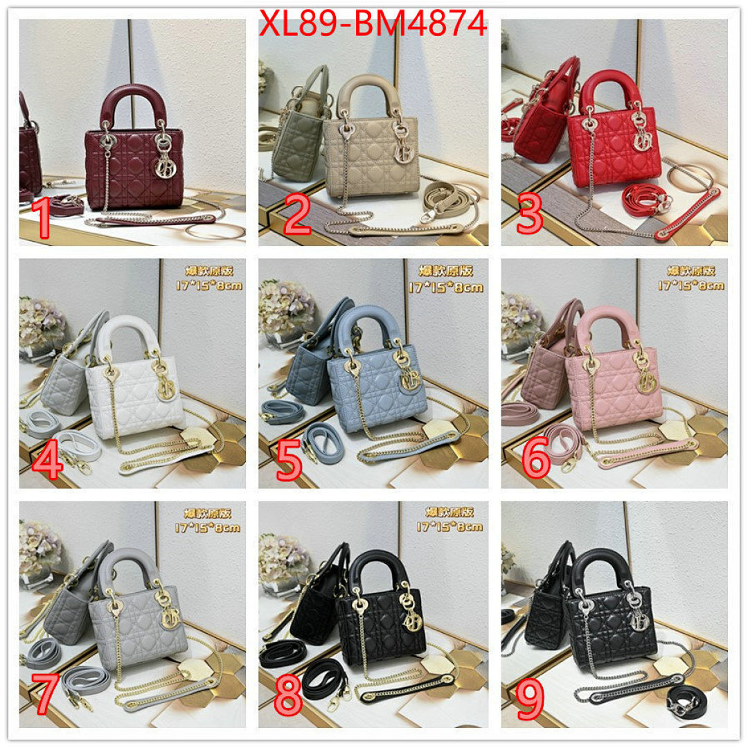 Dior Bags(4A)-Lady- ID: BM4874 $: 89USD,