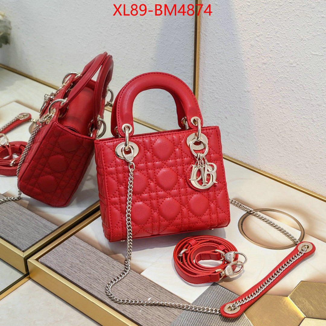 Dior Bags(4A)-Lady- ID: BM4874 $: 89USD,
