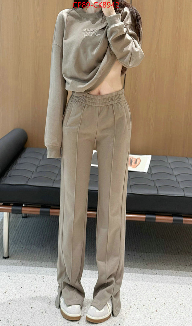 Clothing Set-Alexander Wang ID: CK8942 $: 89USD