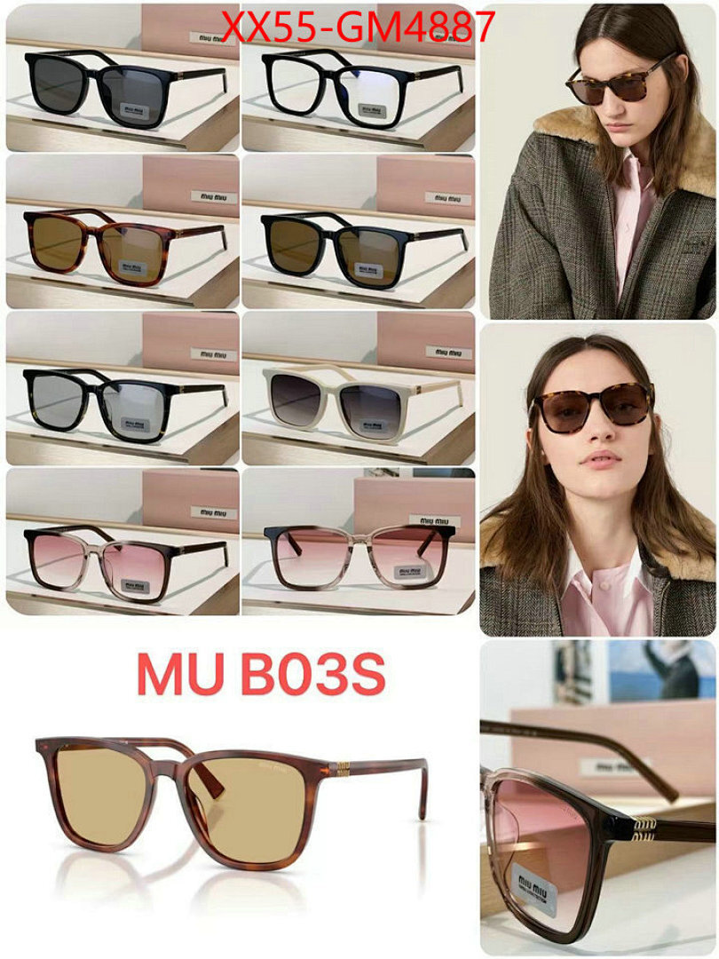 Glasses-Miu Miu ID: GM4887 $: 55USD