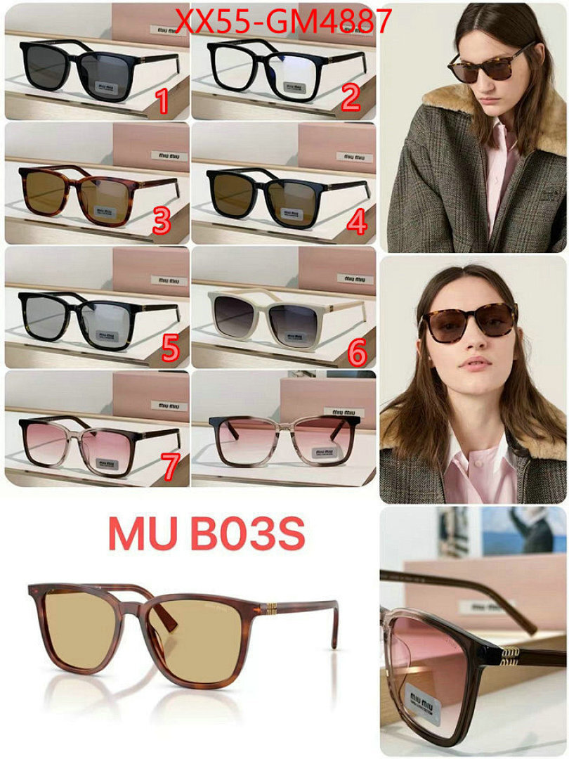 Glasses-Miu Miu ID: GM4887 $: 55USD