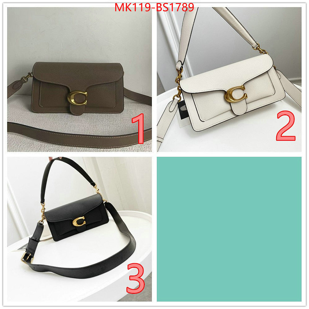 Coach Bags(TOP)-Crossbody- ID: BS1789 $: 119USD,