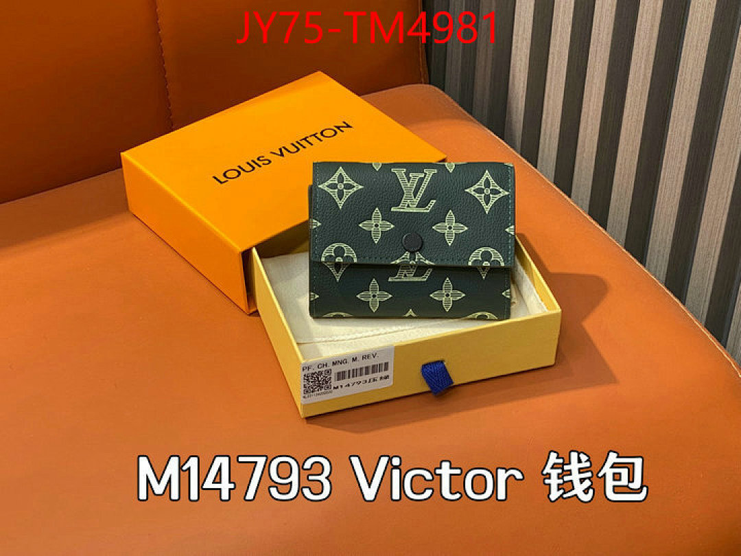 LV Bags(TOP)-Wallet ID: TM4981 $: 75USD,