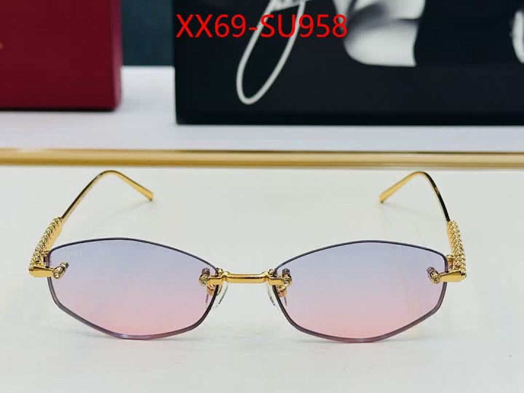 Glasses-Cartier ID: SU958 $: 69USD