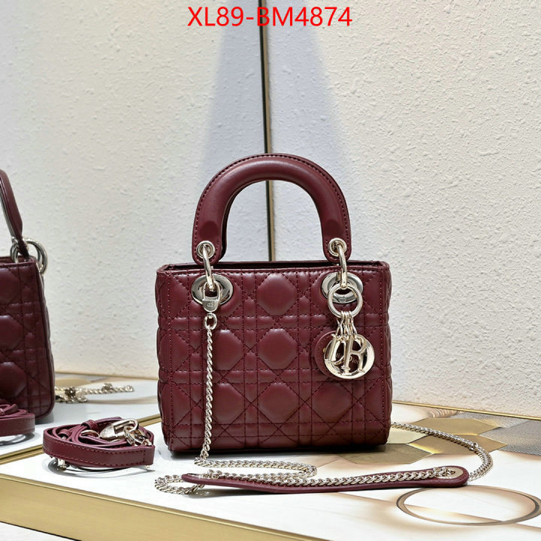 Dior Bags(4A)-Lady- ID: BM4874 $: 89USD,