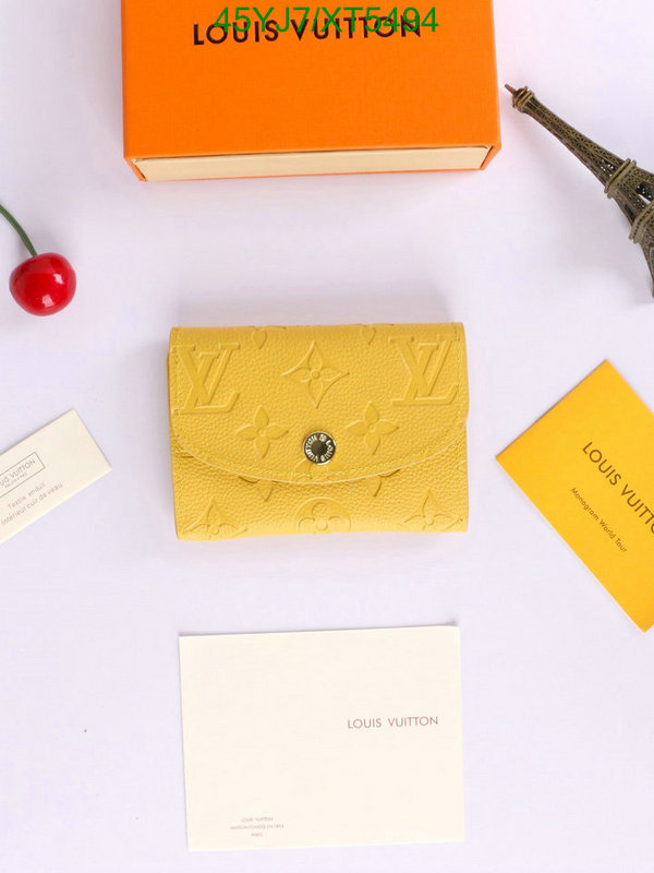 shop designer YUPOO-Louis Vuitton fashion replica wallet LV Code: XT5494