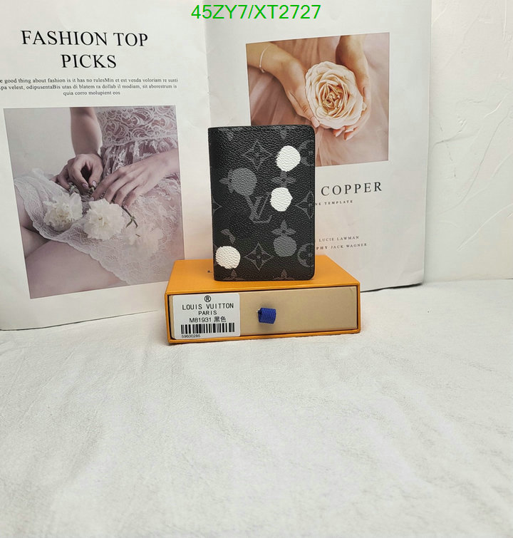 YUPOO-Louis Vuitton Quality AAAA+ fashion Wallet LV Code: XT2727