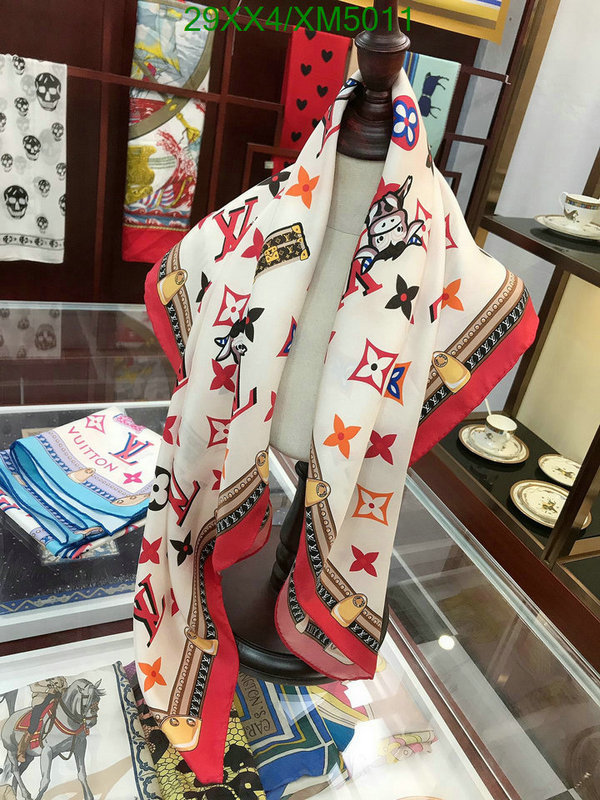 luxury fake YUPOO-Louis Vuitton fake Scarf LV Code: XM5011