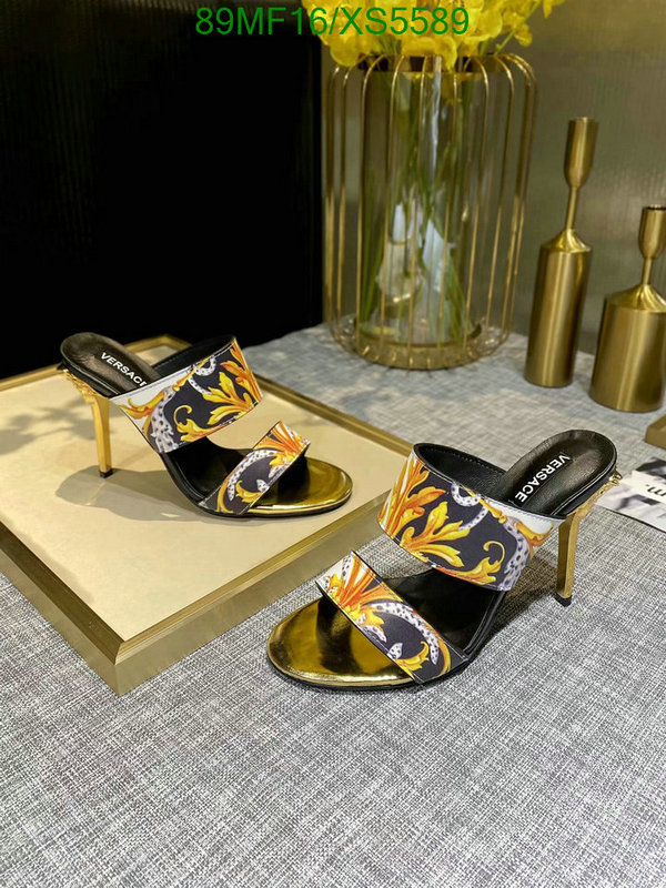buy 1:1 YUPOO-Versace ​high quality fake women's shoes Code: XS5589