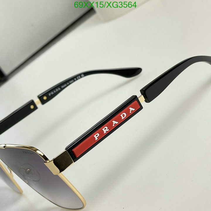 what is a 1:1 replica ,YUPOO-Prada Round shape Glasses Code: XG3564