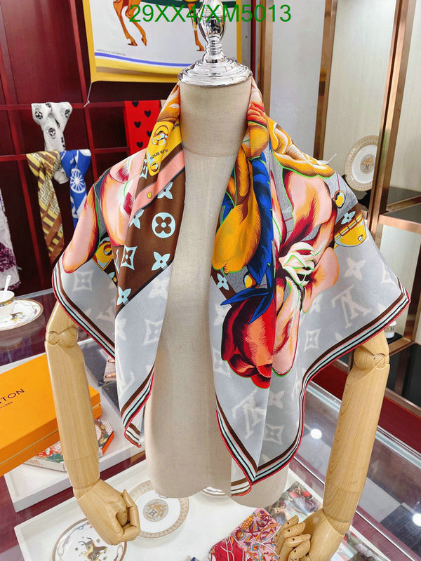 replica 1:1 high quality YUPOO-Louis Vuitton fake Scarf LV Code: XM5013