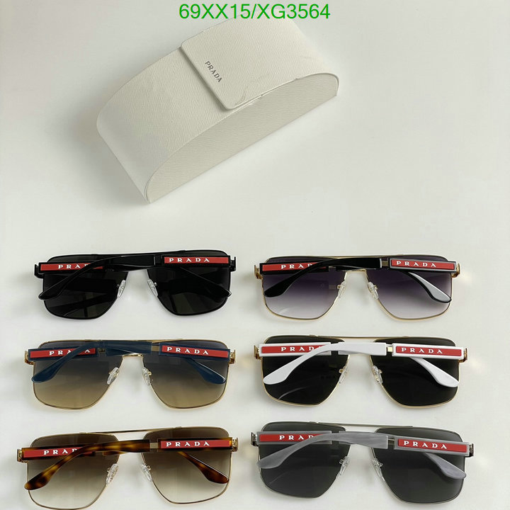 what is a 1:1 replica ,YUPOO-Prada Round shape Glasses Code: XG3564