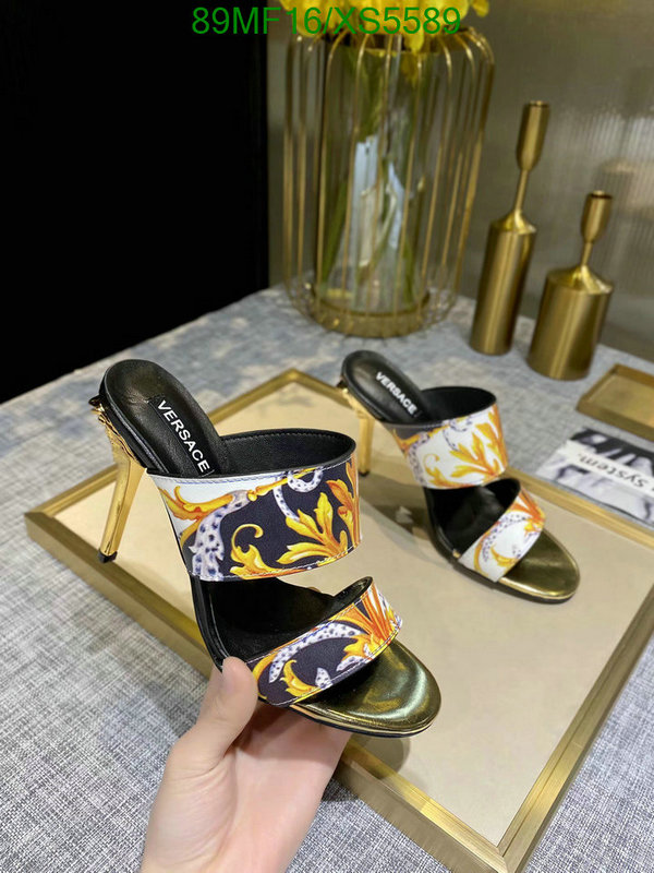 buy 1:1 YUPOO-Versace ​high quality fake women's shoes Code: XS5589