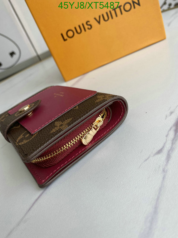 designer 1:1 replica YUPOO-Louis Vuitton fashion replica wallet LV Code: XT5487