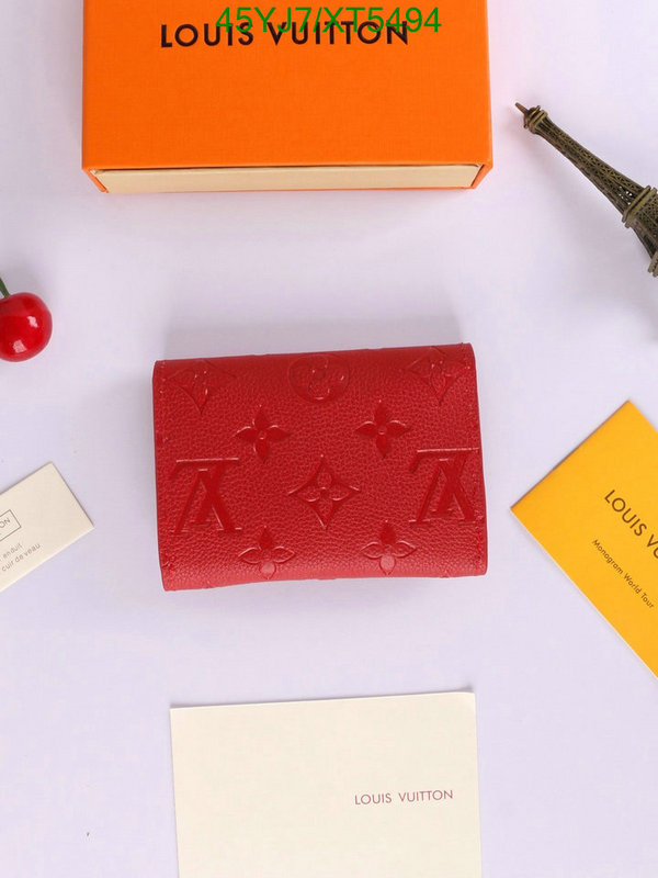 shop designer YUPOO-Louis Vuitton fashion replica wallet LV Code: XT5494