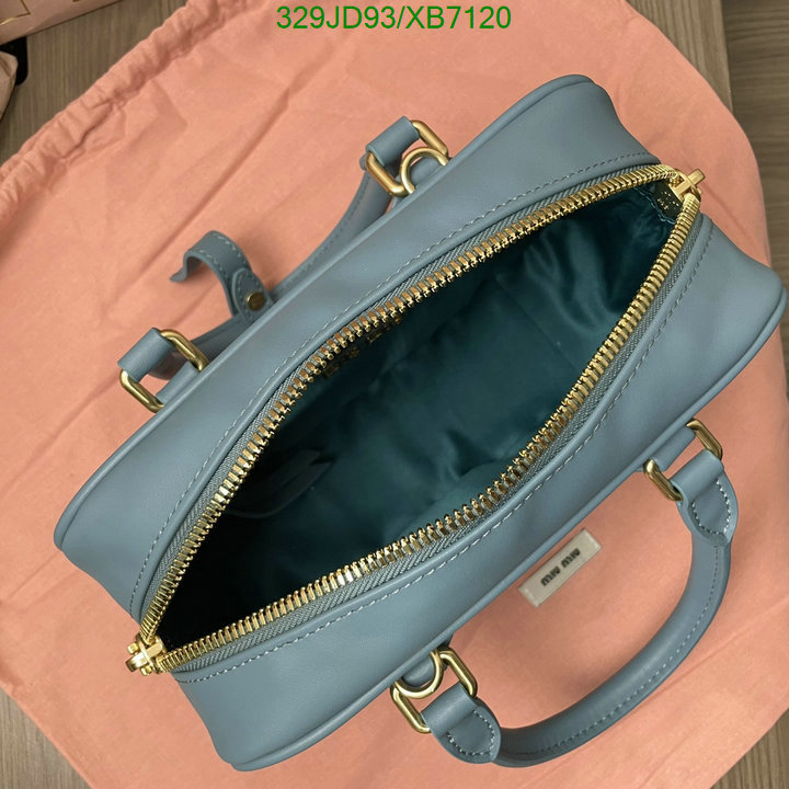 mirror copy luxury YUPOO-MiuMiu mirror quality fashion bag Code: XB7120