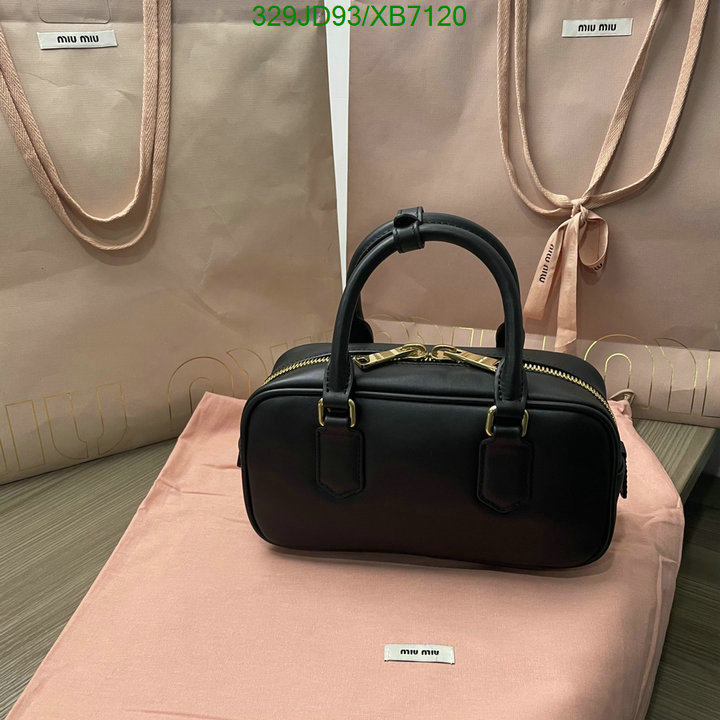 mirror copy luxury YUPOO-MiuMiu mirror quality fashion bag Code: XB7120