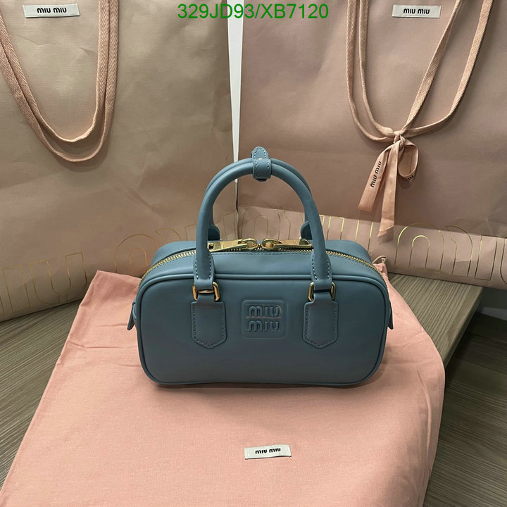 mirror copy luxury YUPOO-MiuMiu mirror quality fashion bag Code: XB7120