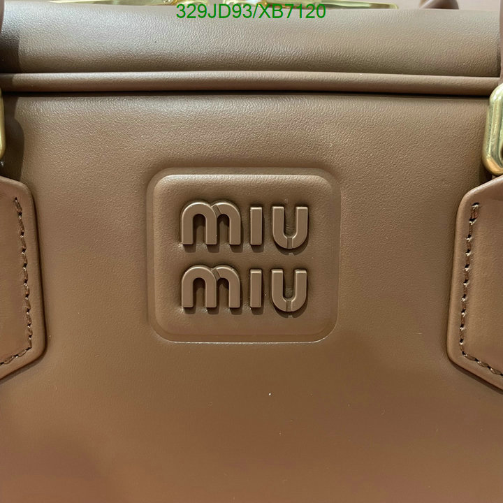 mirror copy luxury YUPOO-MiuMiu mirror quality fashion bag Code: XB7120