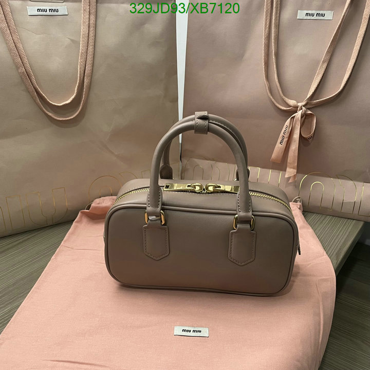 mirror copy luxury YUPOO-MiuMiu mirror quality fashion bag Code: XB7120