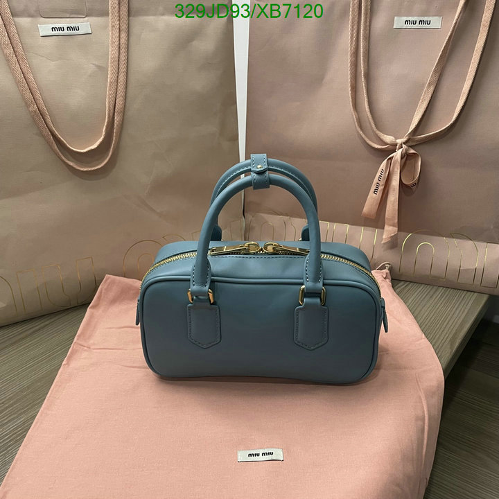 mirror copy luxury YUPOO-MiuMiu mirror quality fashion bag Code: XB7120