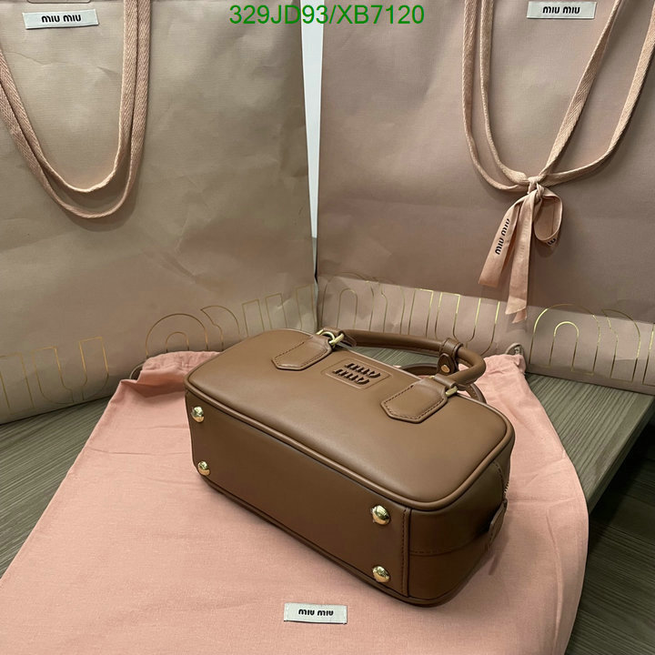 mirror copy luxury YUPOO-MiuMiu mirror quality fashion bag Code: XB7120