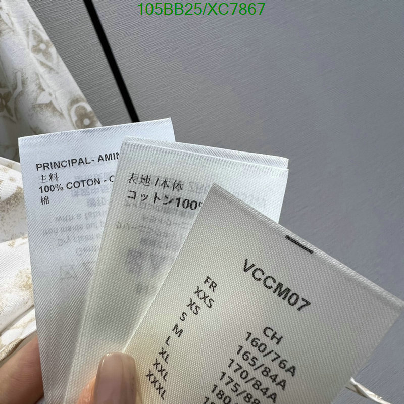 best quality replica YUPOO-Louis Vuitton high quality fake clothing LV Code: XC7867