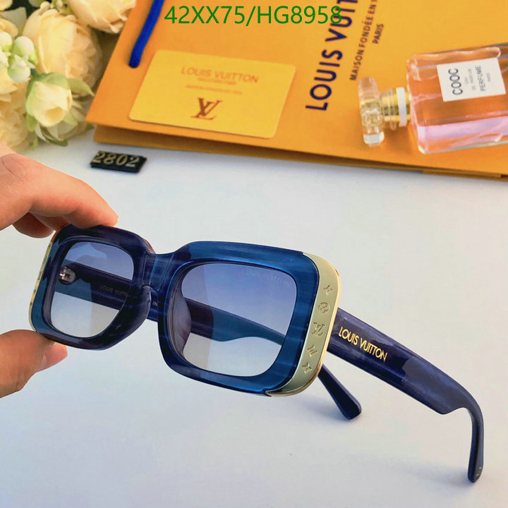 fake aaaaa YUPOO-Louis Vuitton ​high quality fake fashion glasses Code: HG8958