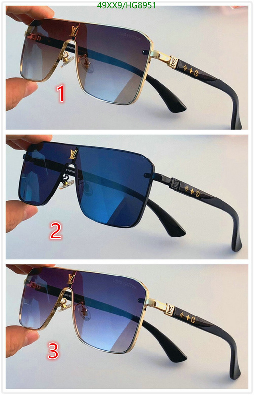 designer YUPOO-Louis Vuitton ​high quality fake fashion glasses Code: HG8951