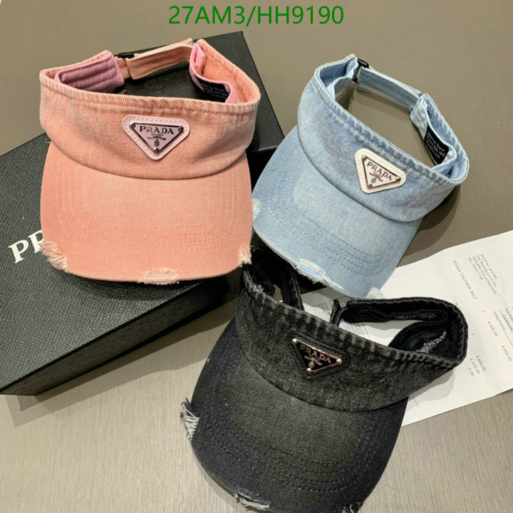 fashion replica YUPOO-Prada best quality fake fashion hat Code: HH9190