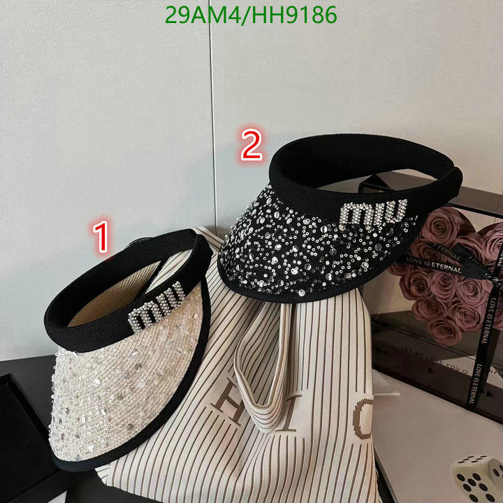china sale YUPOO-MiuMiu best quality fake fashion hat Code: HH9186