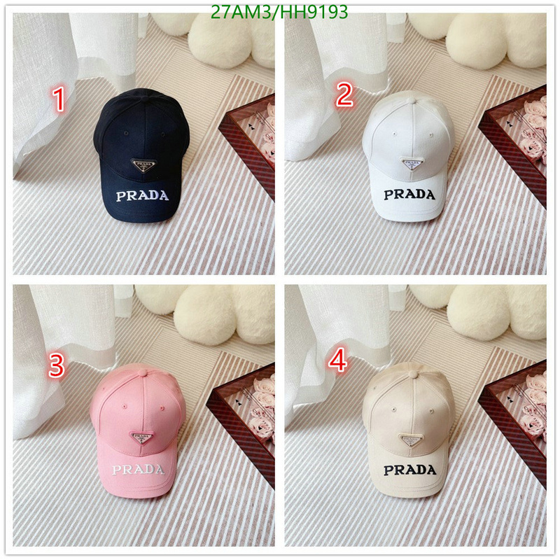 aaaaa YUPOO-Prada best quality fake fashion hat Code: HH9193