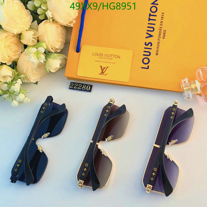 designer YUPOO-Louis Vuitton ​high quality fake fashion glasses Code: HG8951