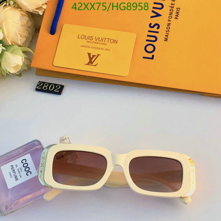 fake aaaaa YUPOO-Louis Vuitton ​high quality fake fashion glasses Code: HG8958