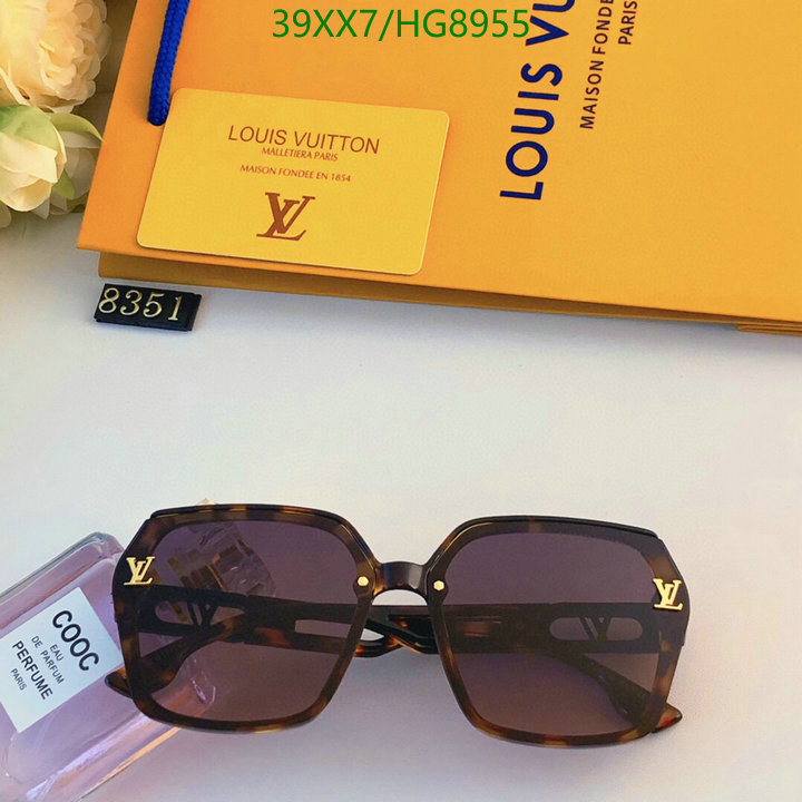 top 1:1 replica YUPOO-Louis Vuitton ​high quality fake fashion glasses Code: HG8955