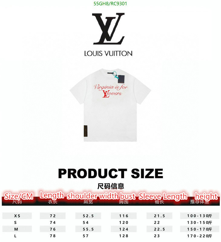 we provide top cheap aaaaa YUPOO-Louis Vuitton Good Quality Replica Clothing Code: RC9301