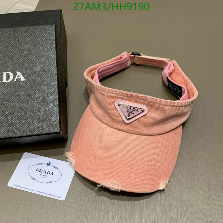 fashion replica YUPOO-Prada best quality fake fashion hat Code: HH9190