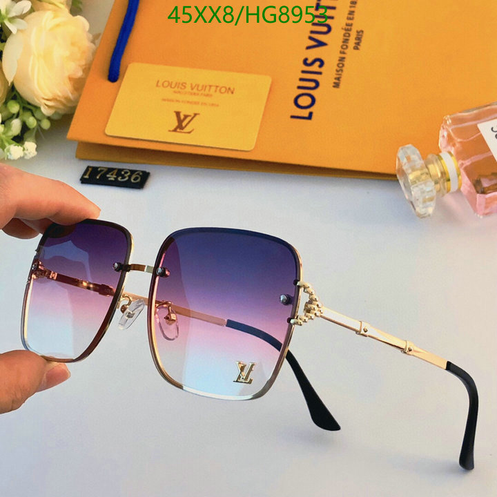 first top YUPOO-Louis Vuitton ​high quality fake fashion glasses Code: HG8953