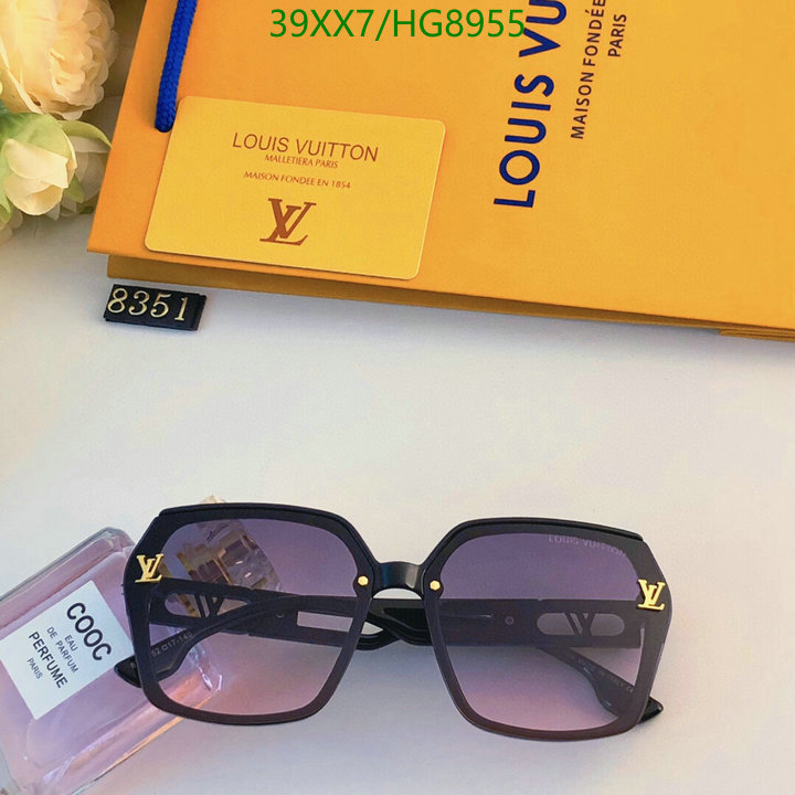 top 1:1 replica YUPOO-Louis Vuitton ​high quality fake fashion glasses Code: HG8955