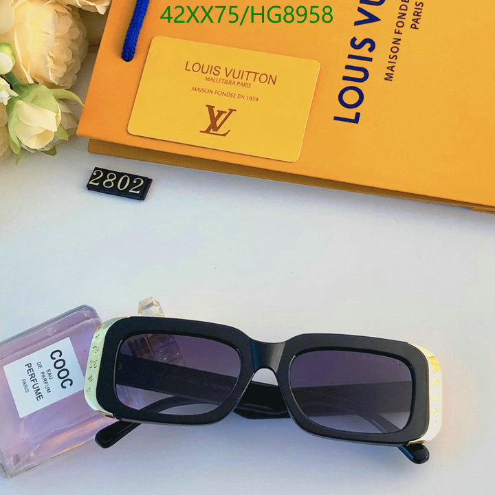 fake aaaaa YUPOO-Louis Vuitton ​high quality fake fashion glasses Code: HG8958