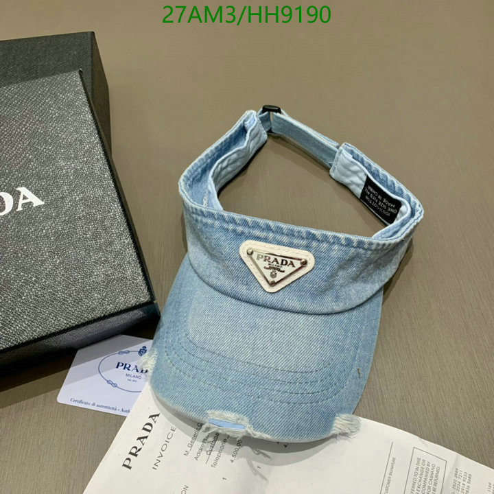 fashion replica YUPOO-Prada best quality fake fashion hat Code: HH9190