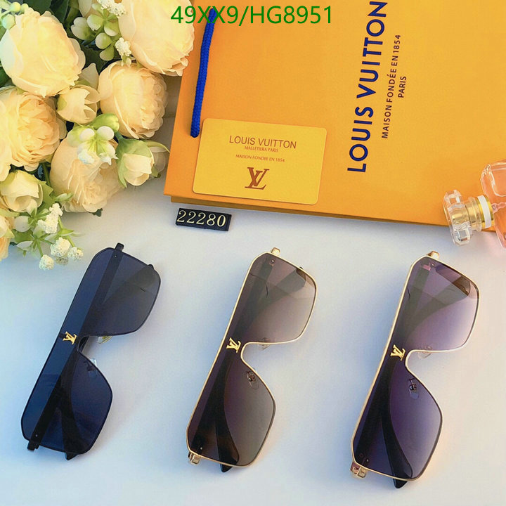 designer YUPOO-Louis Vuitton ​high quality fake fashion glasses Code: HG8951