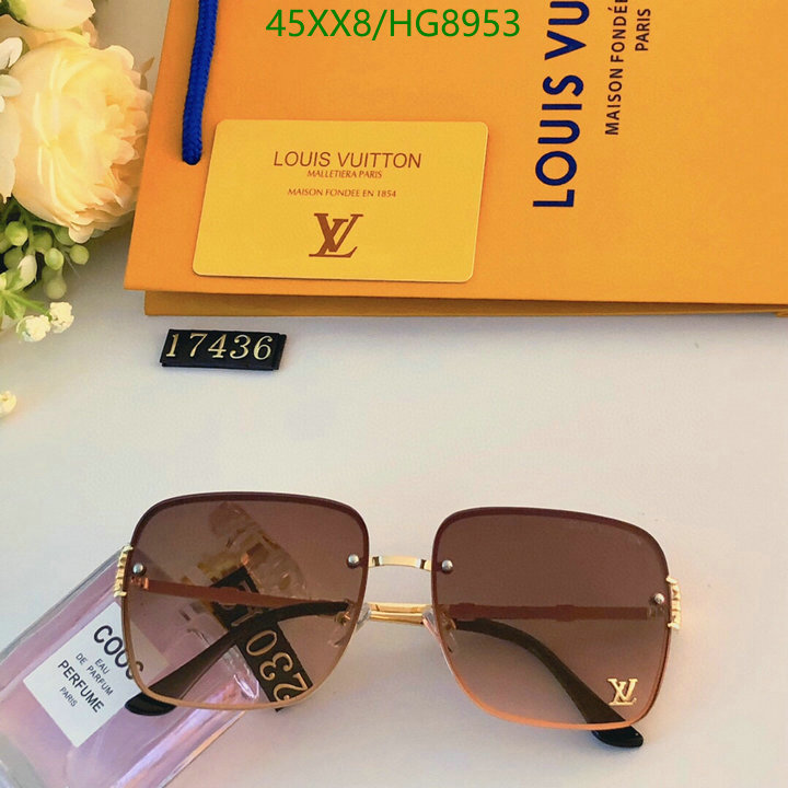 first top YUPOO-Louis Vuitton ​high quality fake fashion glasses Code: HG8953