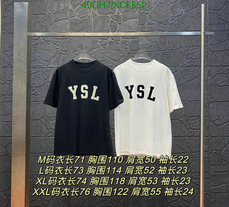 top brands like YUPOO-YSL Good Quality Replica Clothing Code: XC6852