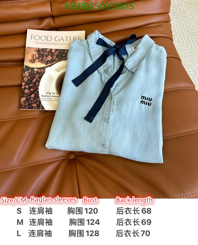 best replica YUPOO-MiuMiu Good Quality Replica Clothing Code: XC9875