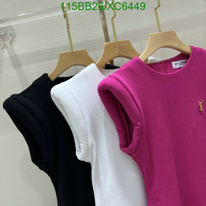 what's the best place to buy replica YUPOO-YSL Good Quality Replica Clothing Code: XC6449