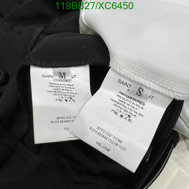 best replica 1:1 YUPOO-YSL Good Quality Replica Clothing Code: XC6450